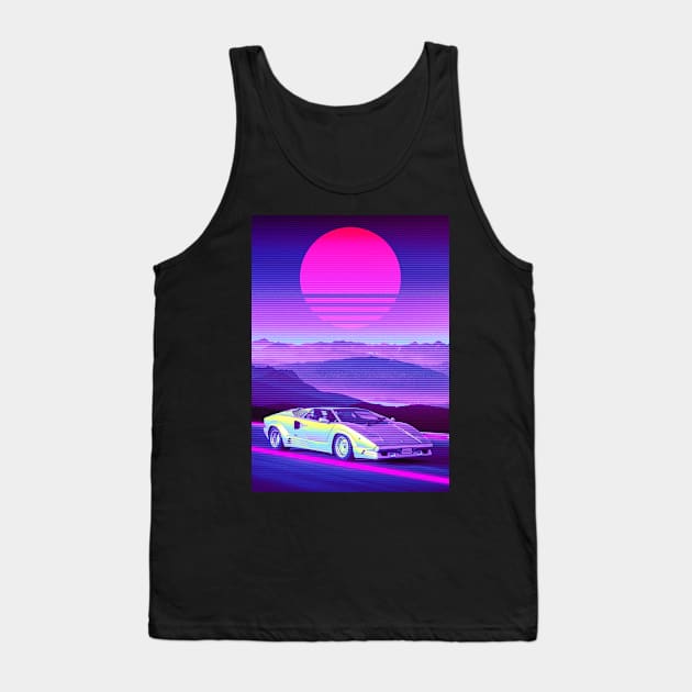 Countach Tank Top by mrcatguys